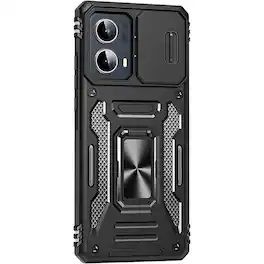SaharaCase - Raider Series Heavy-Duty Case for Motorola Edge (2024) - Scorpion Black