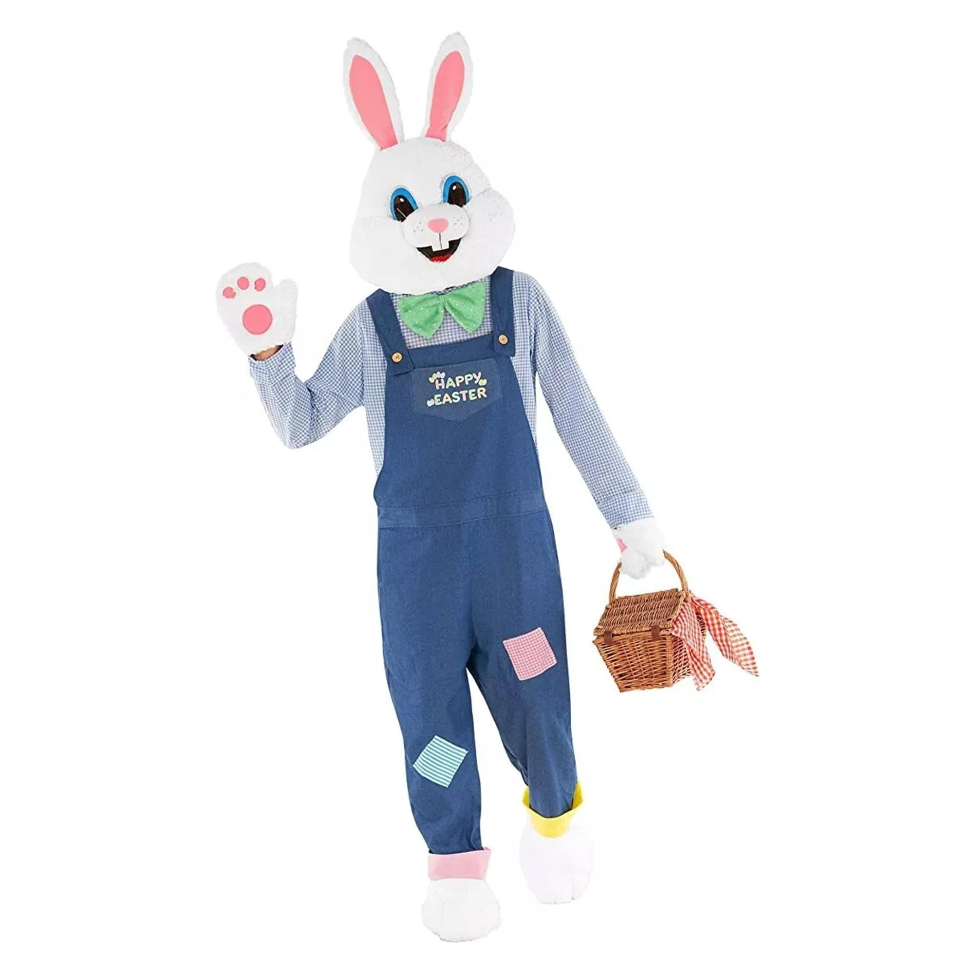 California Costumes - Happy Easter Bunny Adult Costume | L/XL - Blue
