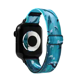 ZOX - Rise Above Dolphin NFC Smartwatch Band, 38/40/41mm - Teal