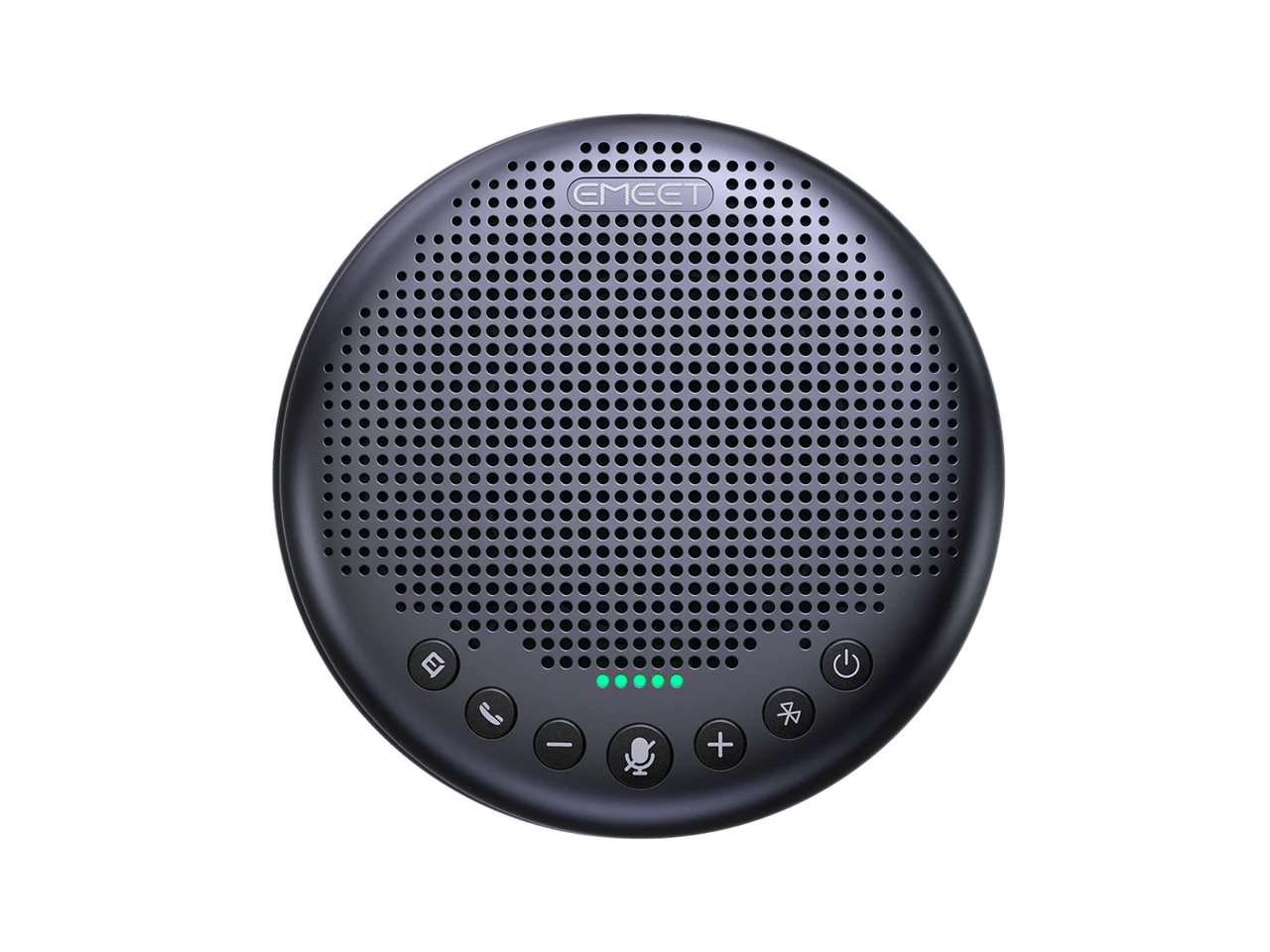 Alt View 1. EMEET - EMEET Luna Plus Meeting Kit - 8+1 Mic, VoiceIA Noise Cancel, Daisy-Chain 25, 10H Battery - Black.