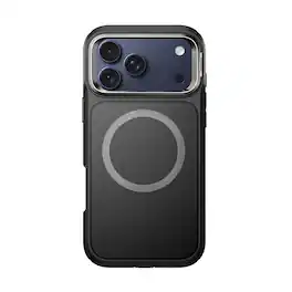 i-Blason - Ares Flip Case for iPhone 17 Pro – MagSafe, Kickstand, Screen Protector, Drop Protection - Black