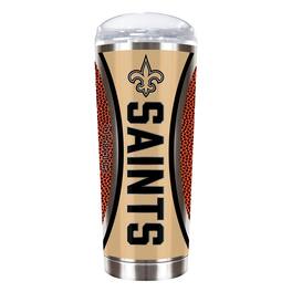 Great American Products - New Orleans Saints 18oz. Roadie Game Ball Tumbler - Brown