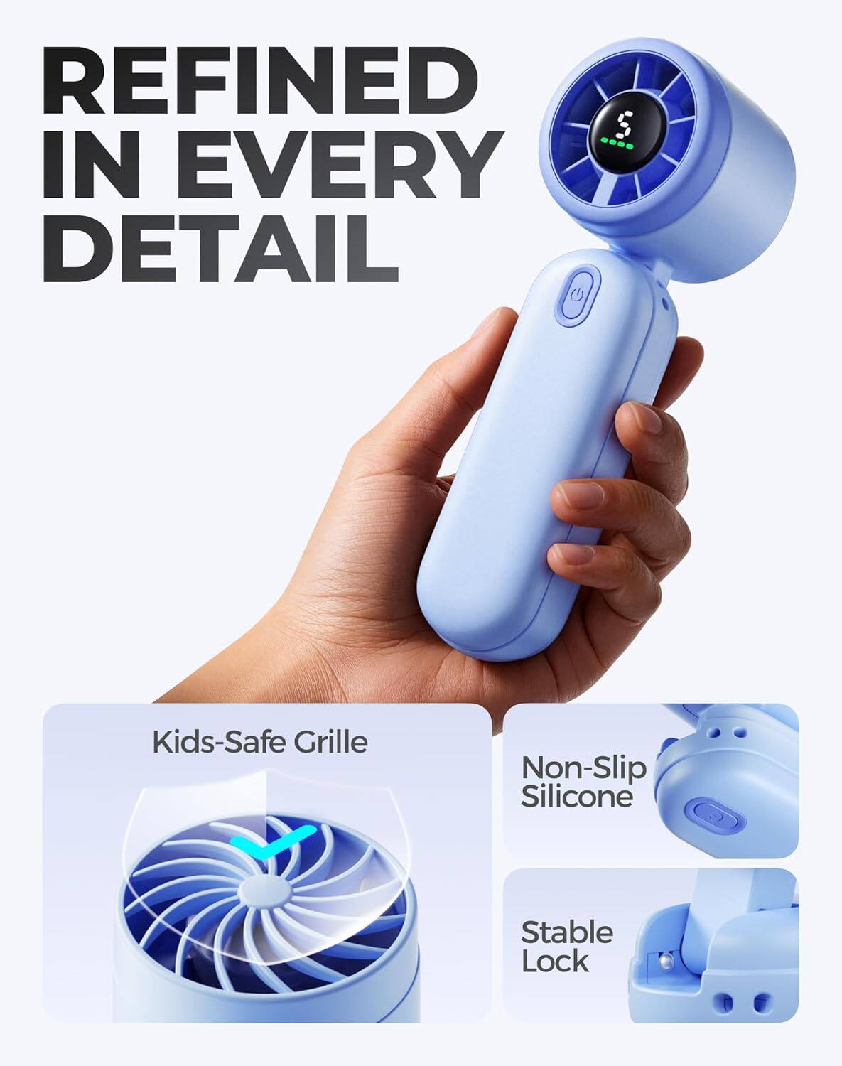 REFINED IN EVERY DETAIL

Kids-Safe Grille
Non-Slip Silicone
Stable Lock