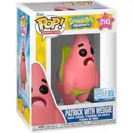 Funko - Pop! Animation: Spongebob Squarepants - Patrick With Wedgie Vinyl Figure #2143