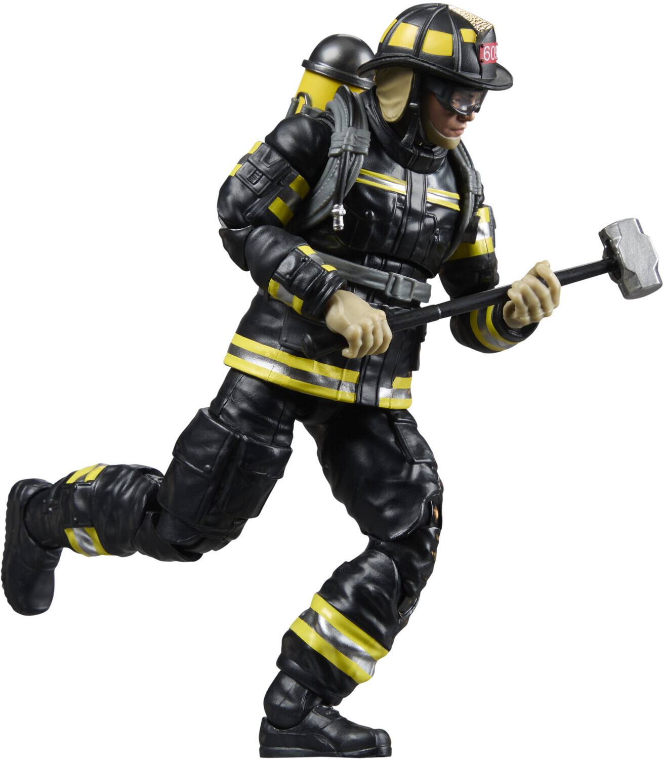 Alt View 2. Hasbro - Hasbro Collectibles - G.I. Joe - Classified Series: Legacy Collection - Search & Rescue Firefighter  - Collectibles - Multicolor.