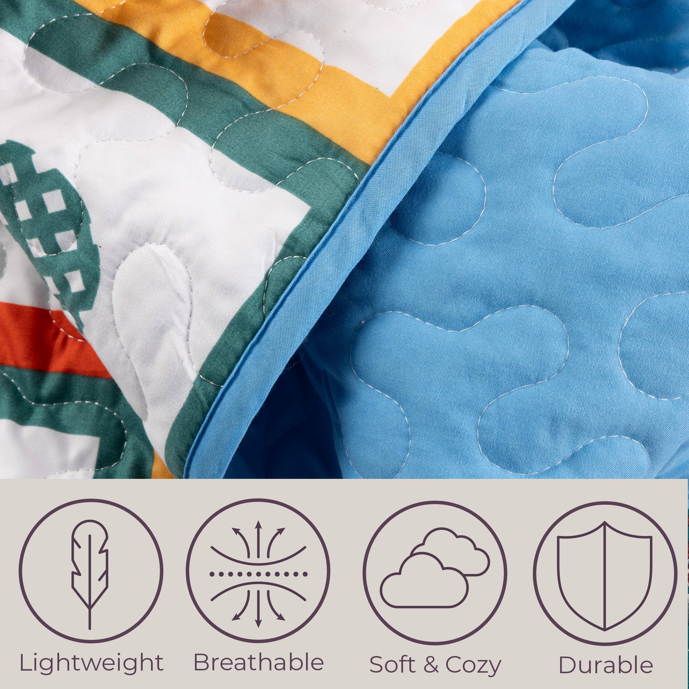 Lightweight, Breathable, Soft & Cozy, Durable