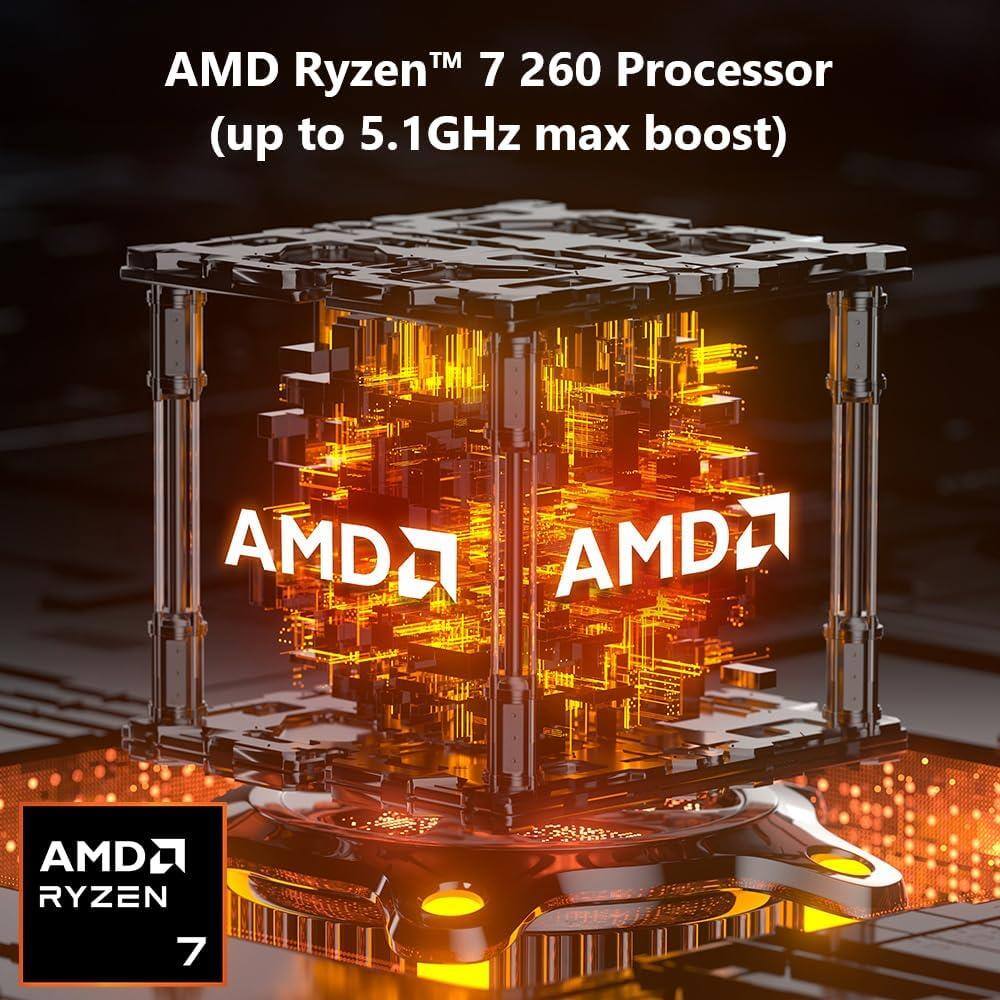 AMD Ryzen™ 7 260 Processor (up to 5.1GHz max boost)