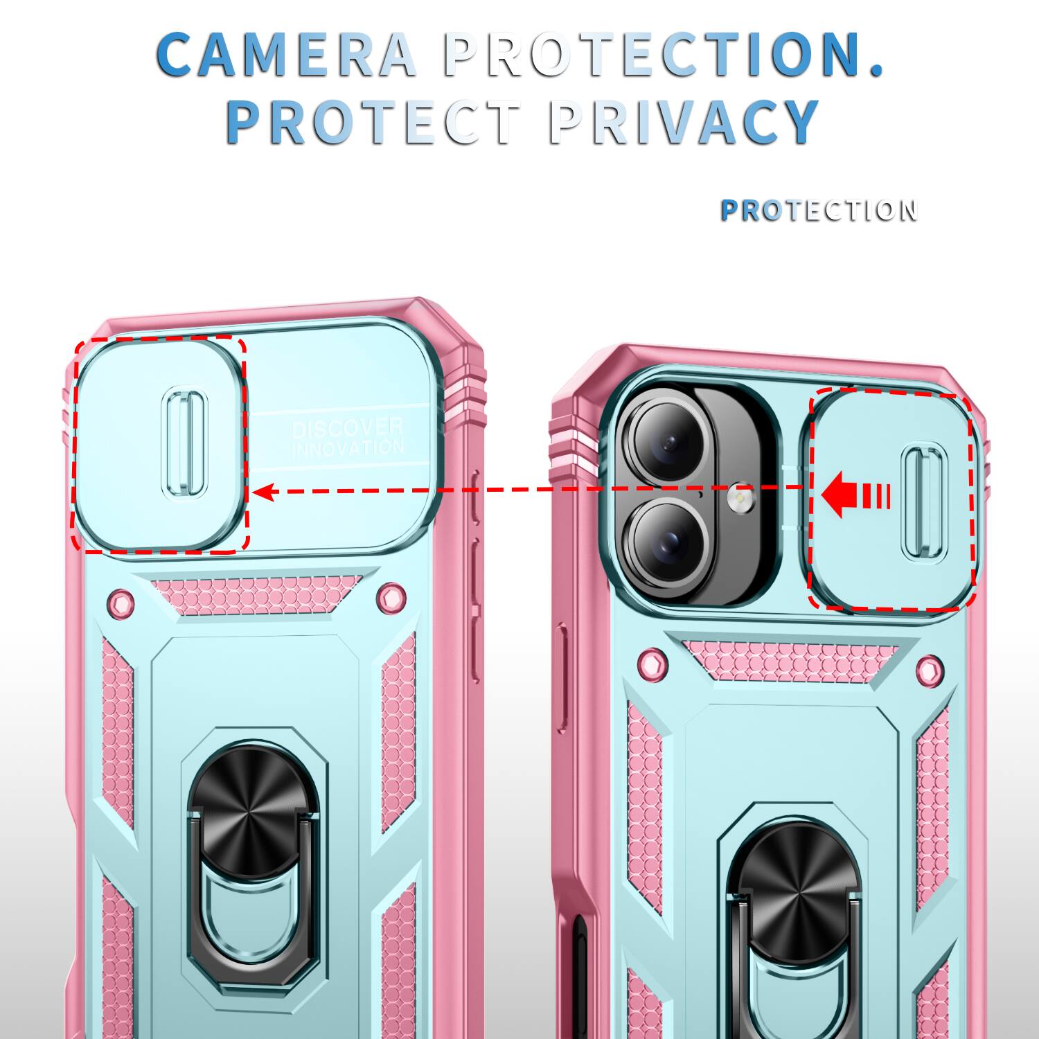 CAMERA PROTECTION.  
PROTECT PRIVACY  
PROTECTION  
DISCOVER INNOVATION