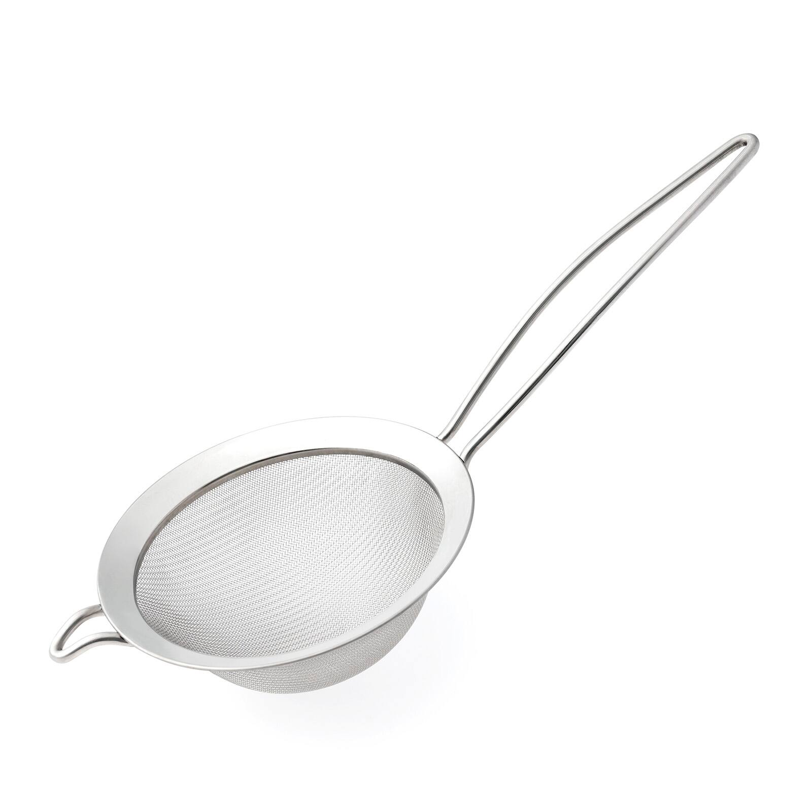 Front. Cuisipro - 5.75 Inch Standard Mesh Strainer, Stainless Steel - Silver.