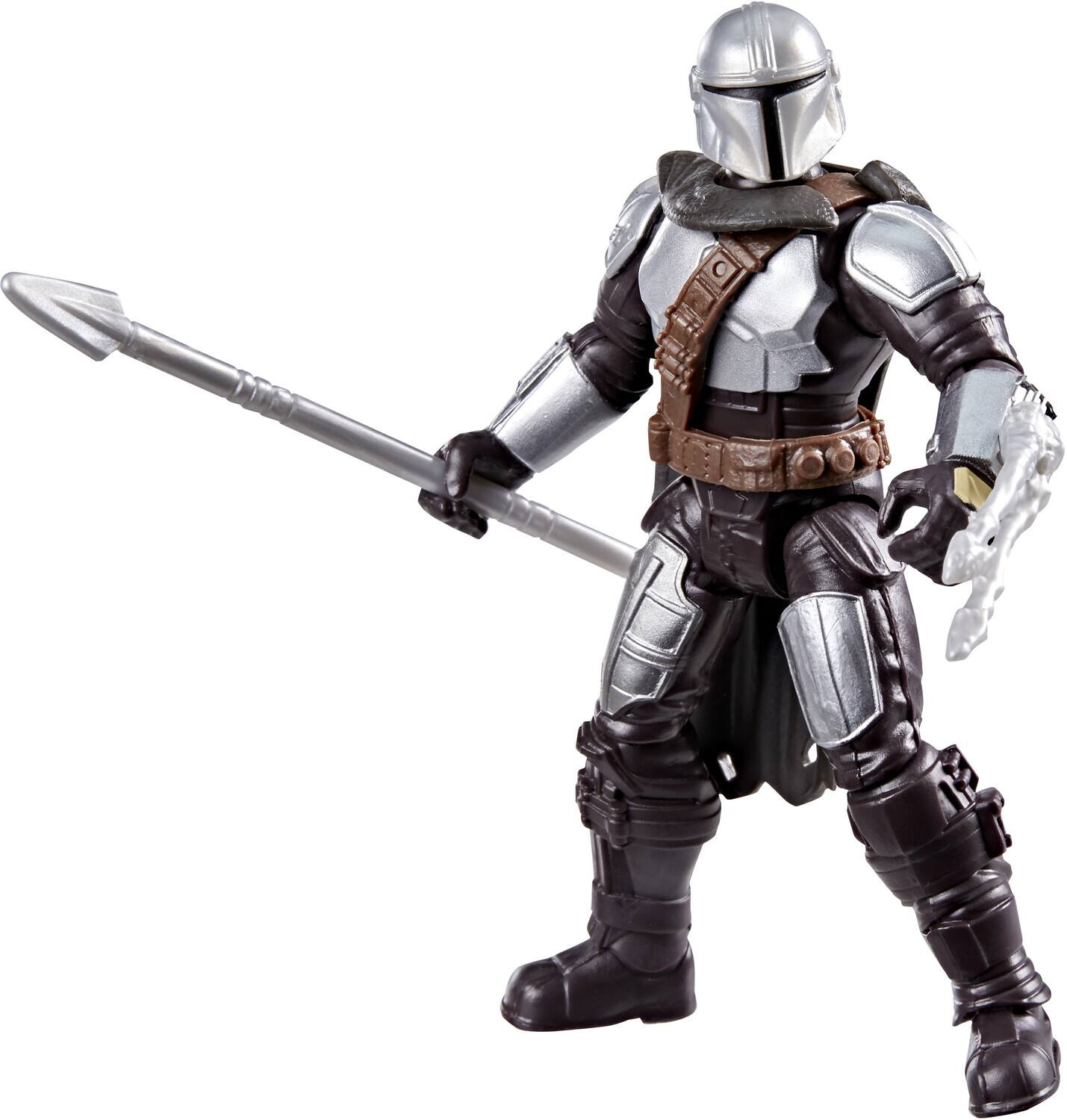 Alt View 3. Hasbro - Star Wars - ActionVerse - Mandalorian Action Figure & Accessories   - COLLECTIBLES - Multicolor.