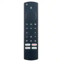 VINABTY - New Voice Replaced Remote Control Fits for TCL HISENSE Insignia Toshiba TV 50U6HF 65U6HF 75U6HF 43V35KU NS-24F201NA23 - Black