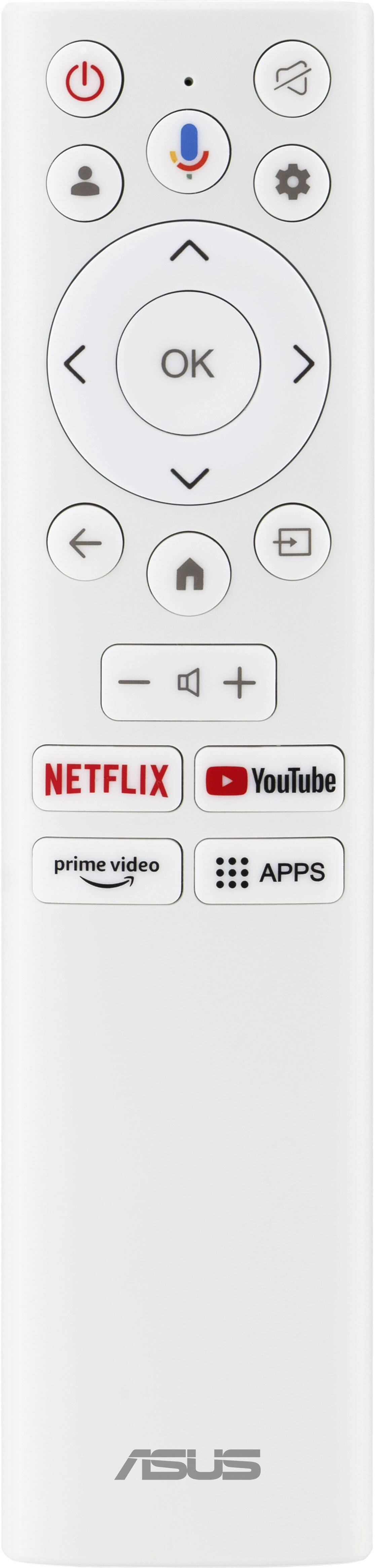 OK - + NETFLIX - YouTube - Prime Video - ASUS