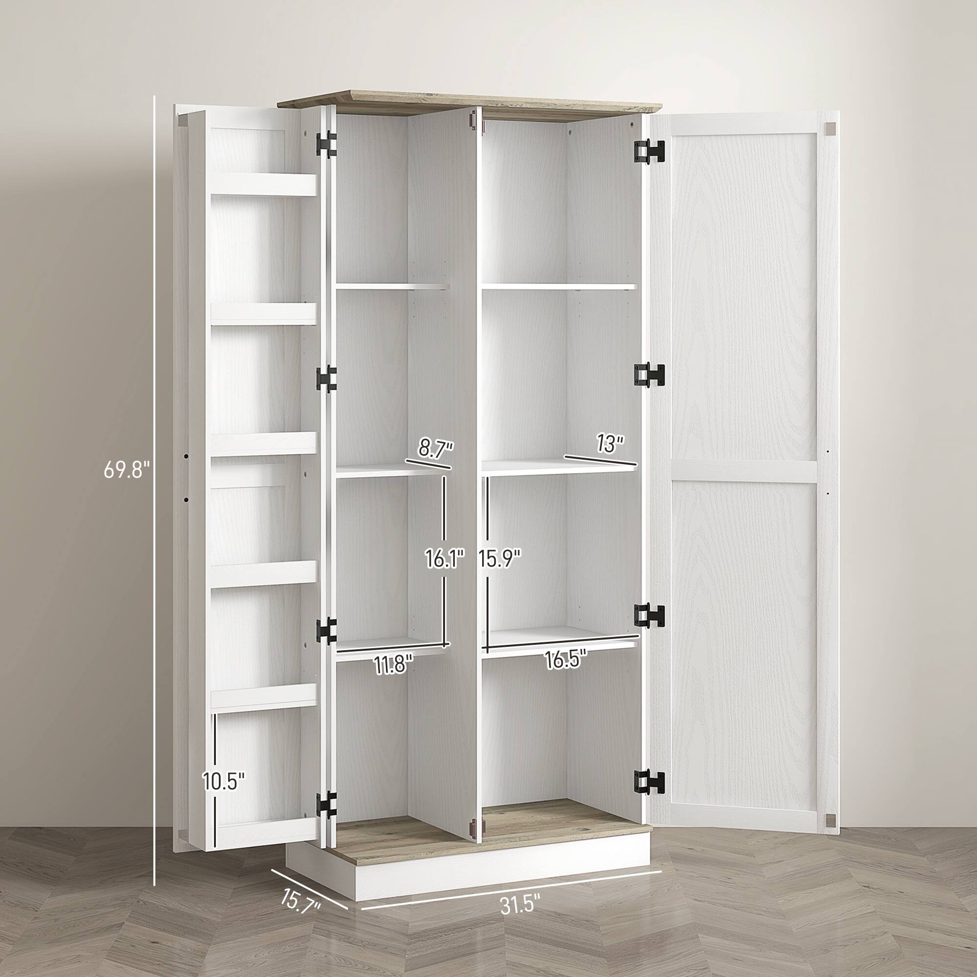 69.8" 8.7" 13" 16.1" 15.9" 11.8" 16.5" 10.5" 15.7" 31.5"