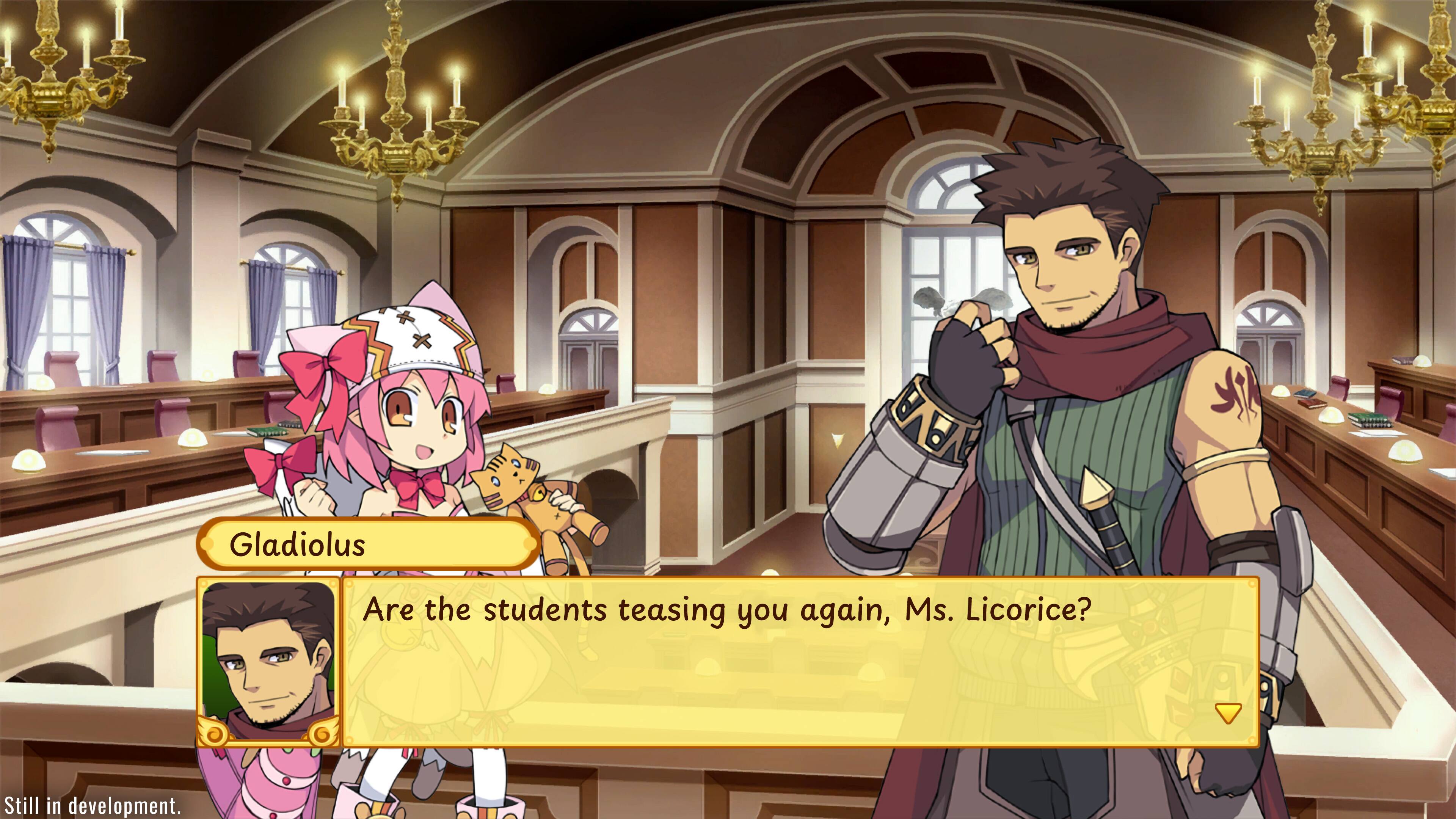 Gladiolus are the students teasing you again, Ms. Licorice?