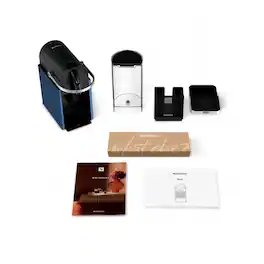 De'Longhi - Pixie Espresso Coffee Machine with Temperature Control - Dark Blue