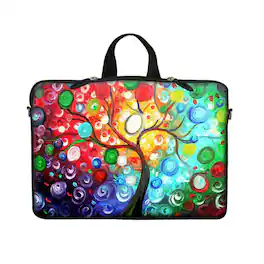 Stock Preferred - 17"–17.3" Neoprene Laptop Sleeve Bag Case with Hidden Handle - Multi