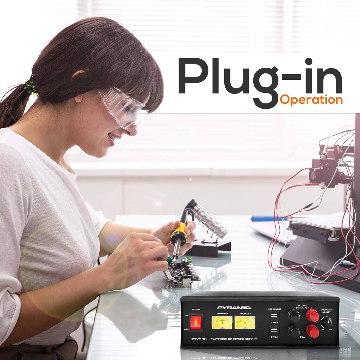 Plug-in Operation

PYRAMID AMERES VLAS - C

PSYS00 SWITCHING DC POWER SUPPLY

1 2A2tu ONSEILIMS - SOED