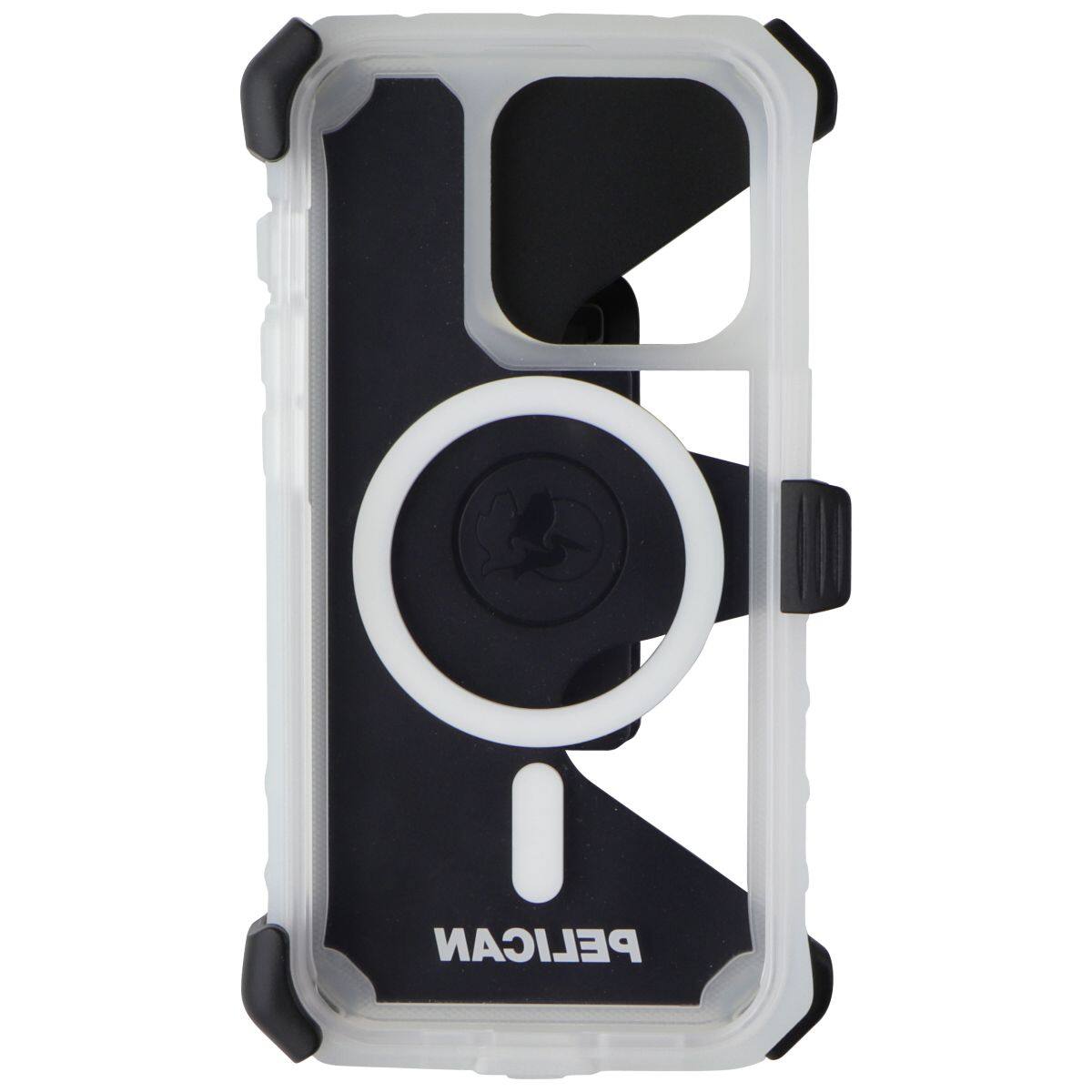 Alt View 1. Pelican - Ambassador Case for MagSafe for Apple iPhone 15 Pro - Clear.