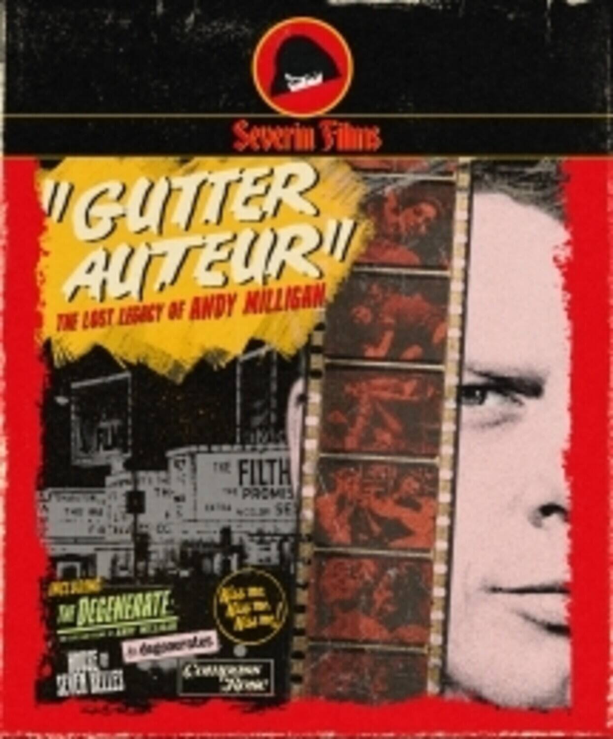 Front. Gutter Auteur: The Lost Legacy of Andy Milligan   - BLU-RAY.