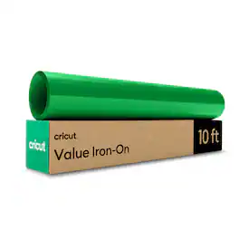 Cricut - Value Iron-on Heat Transfer Vinyl - 12 in x 10 ft - Green