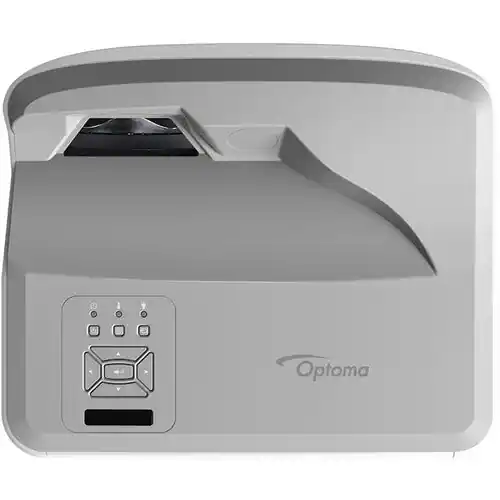 Alt View 1. Optoma - Optoma ZU500USTe High brightness WUXGA ultra short throw laser projector - White.
