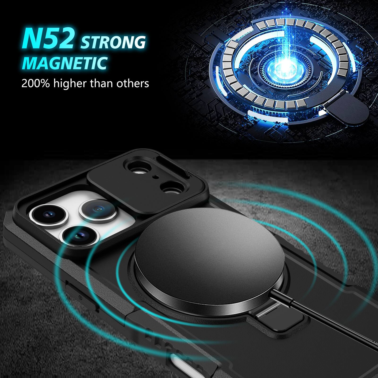 N52 STRONG MAGNETIC  
200% higher than others
