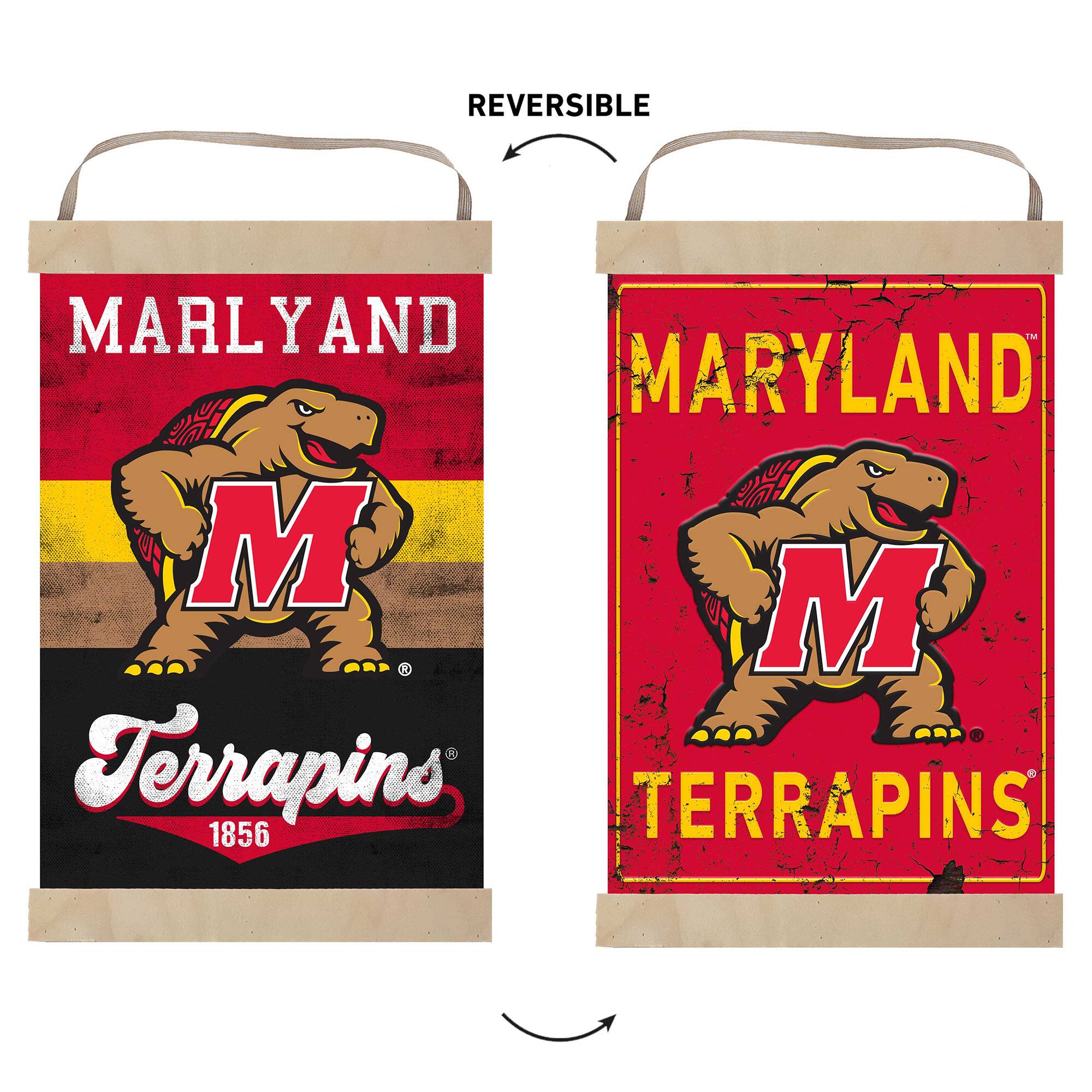 REVERSIBLE  
MARYLAND  
The MARYLAND M  
TERRAPINS  
1856