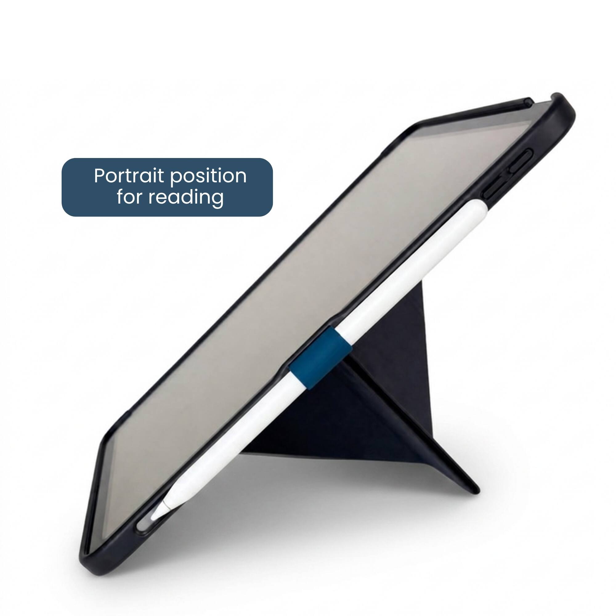 Portrait position for reading