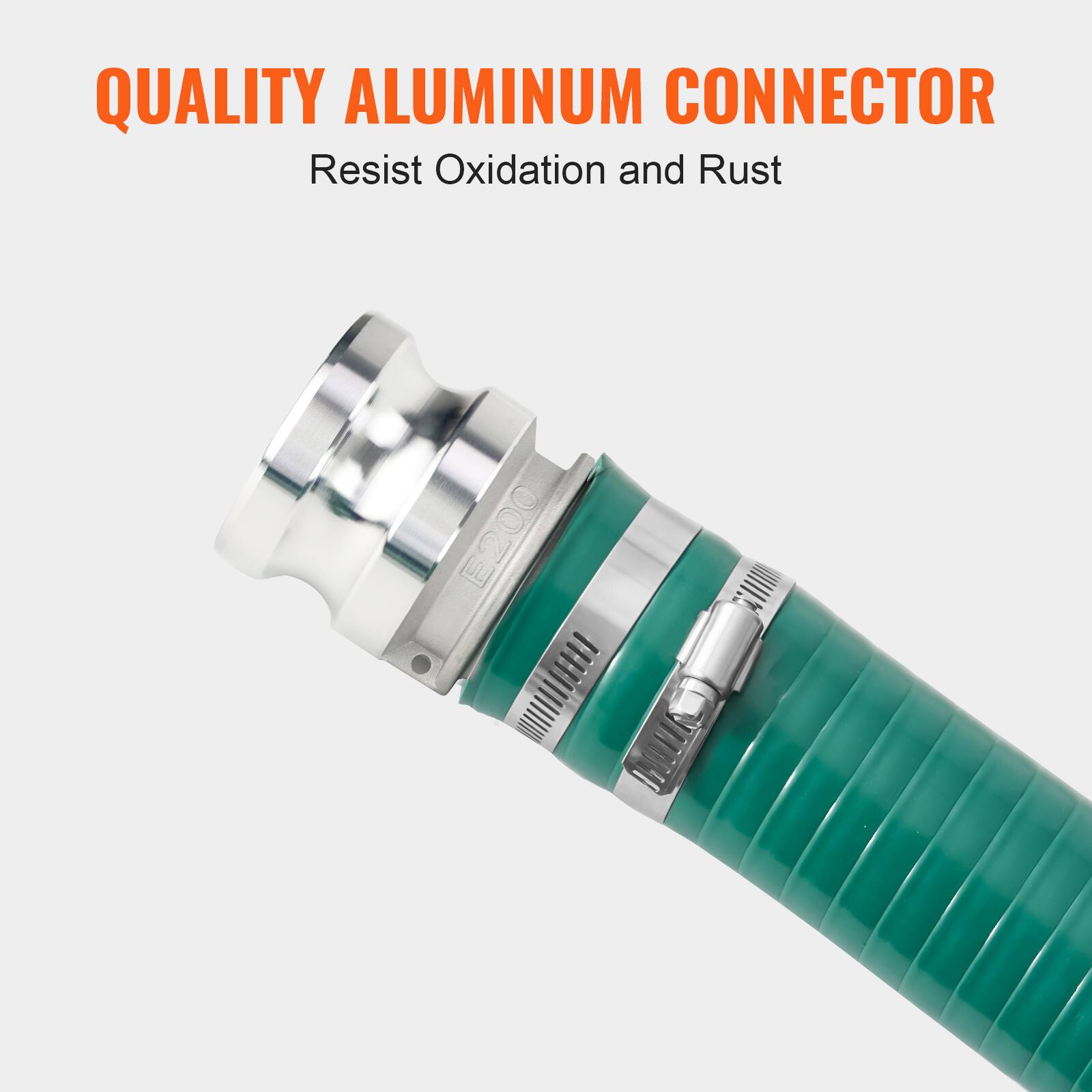 QUALITY ALUMINUM CONNECTOR  
Resist Oxidation and Rust