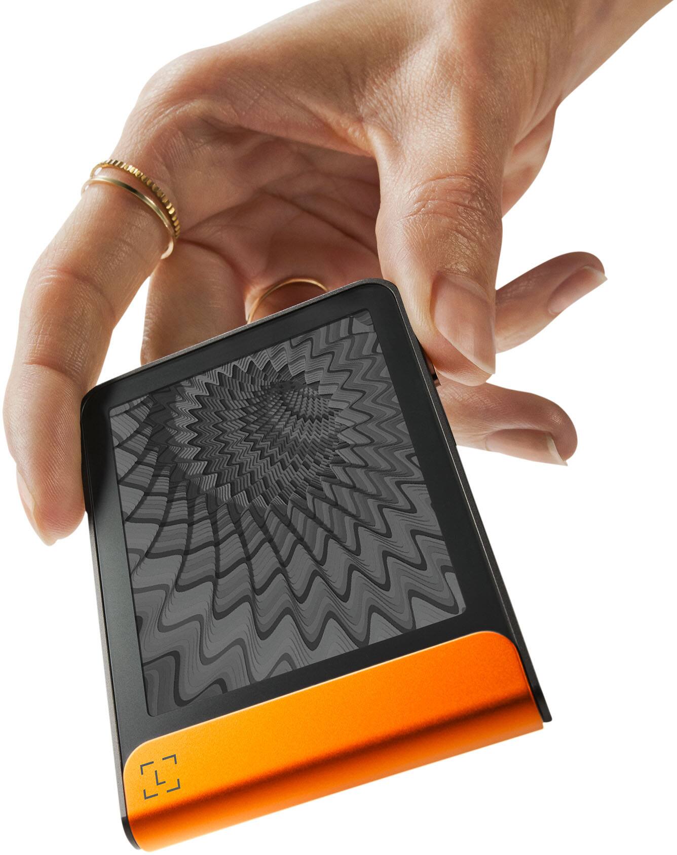 Alt View 3. Ledger - Flex Crypto Hardware Wallet with Recovery Key - Orange.