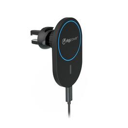 Digipower - Slim & Magnetic Wireless Charging Phone Mount for Car Vent - Black