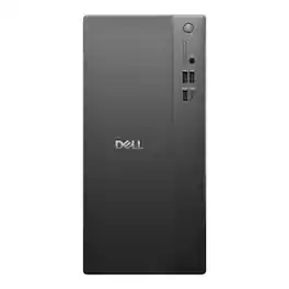 Dell - Tower ECT1250 Intel Core Ultra 5 225 2.7 GHz 16 GB 512 GB SSD Intel UHD Graphics Windows 11 Home Desktop - Black