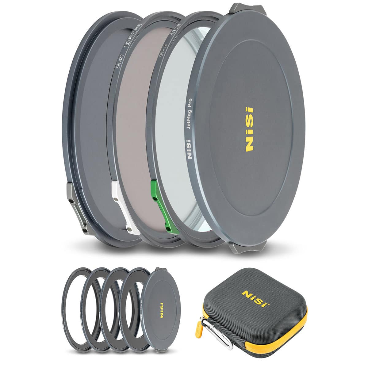 NiSi - JetMag Pro Capture Kit 82MAG Magnetic Filter Kit (UV, TC CPL, 67mm/72mm/77mm/82mm Adaptors, Two Front Caps, Back price history on PriceWatchPro