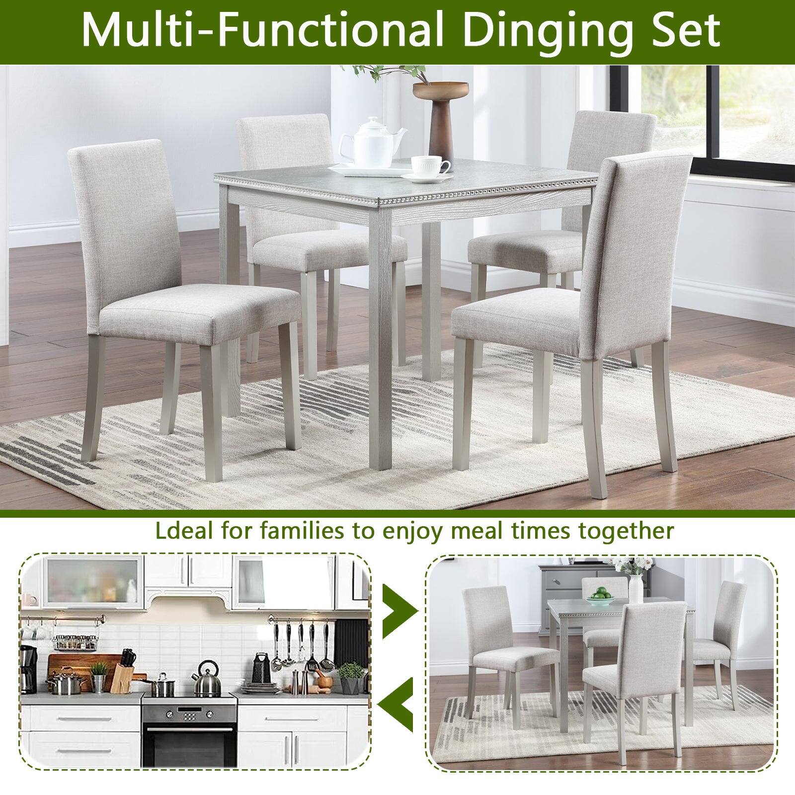 Multi-Functional Dining Set

Ideal for families to enjoy meal times together