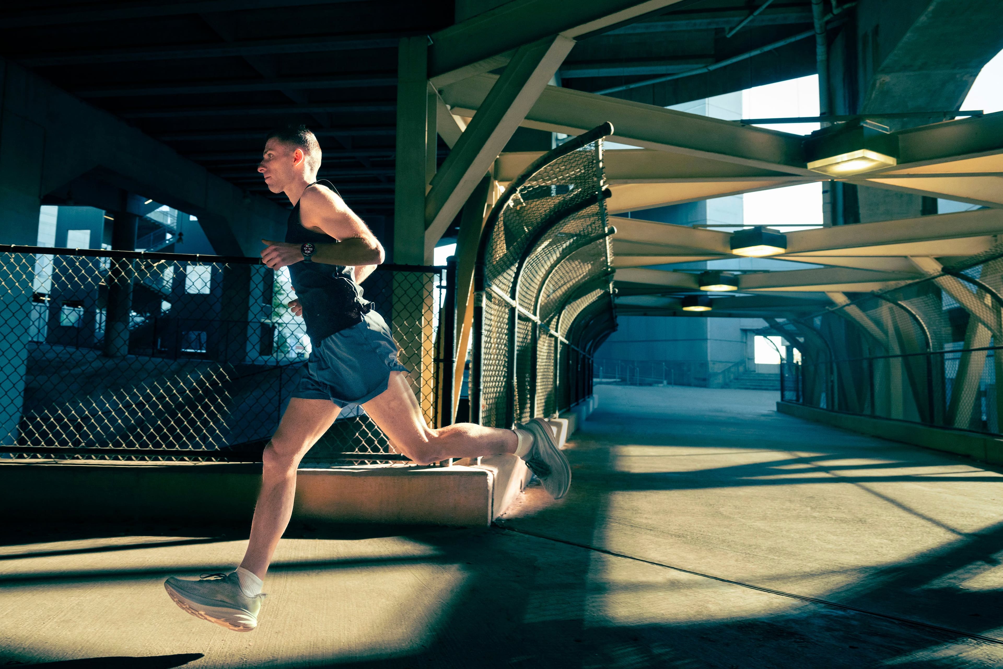 Alt View 8. Garmin - Forerunner 970 GPS Smartwatch 47 mm Titanium - Carbon Gray DLC Titanium.