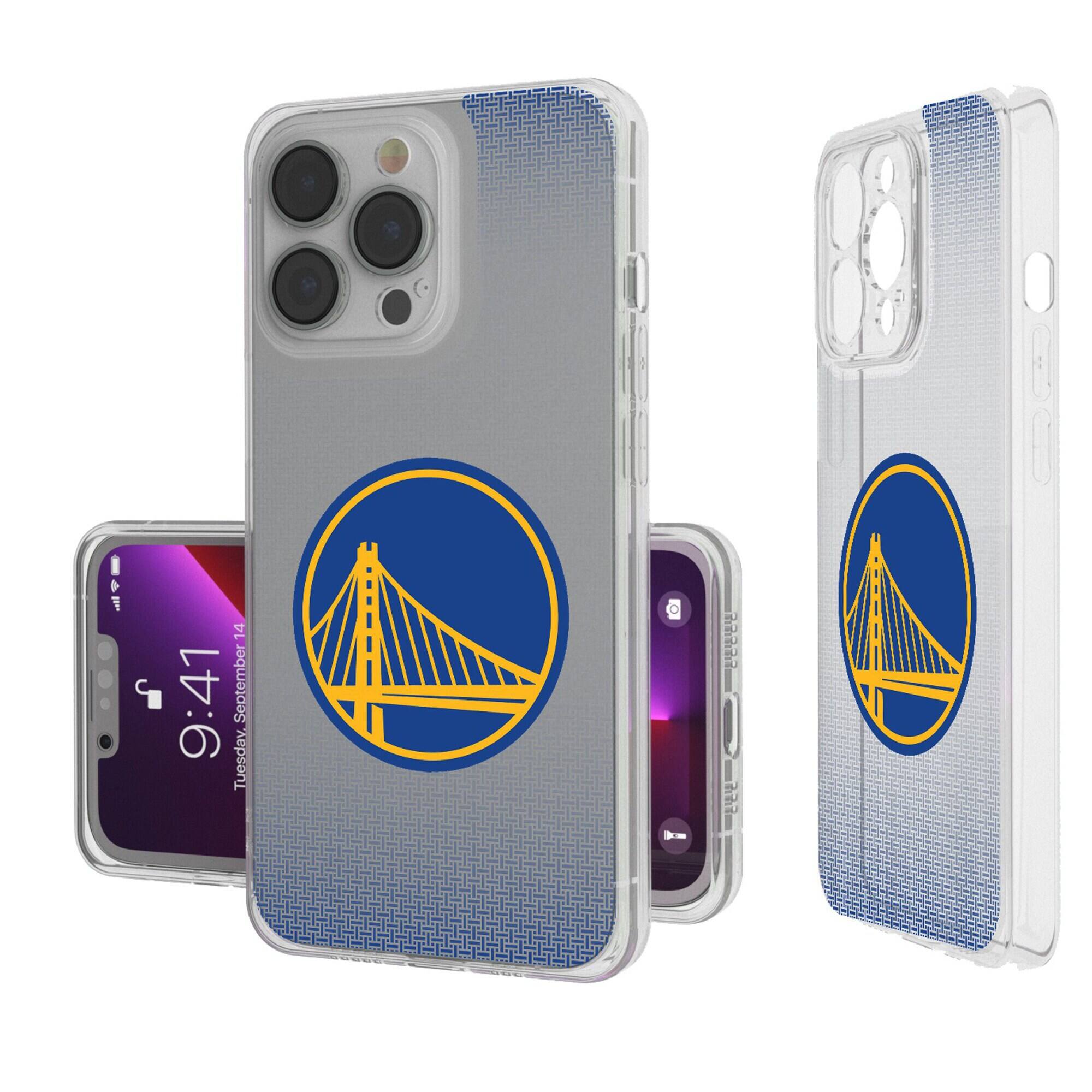 Keyscaper NBA Golden State Warriors Linen Logo iPhone Clear Case 15 Pro ...