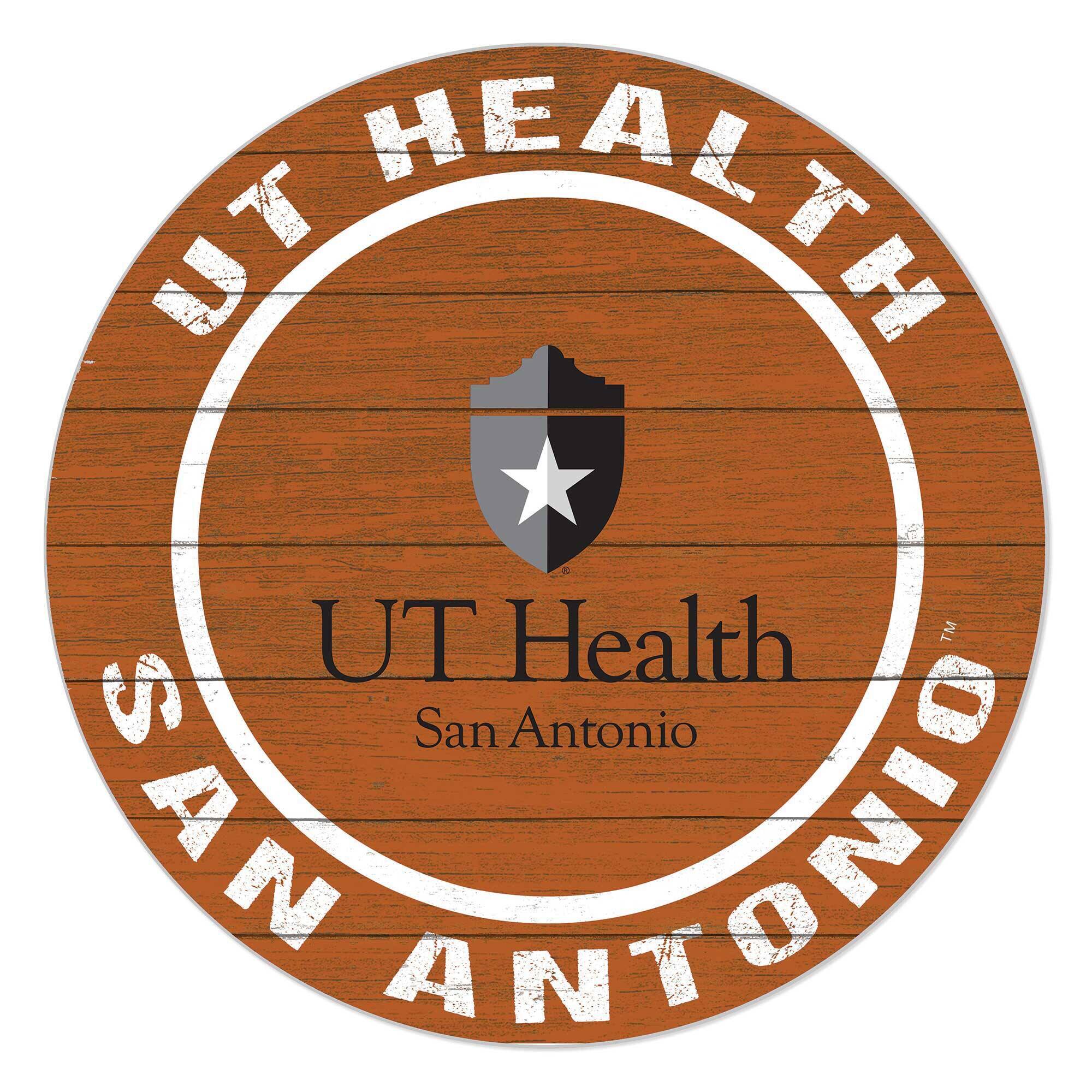 Texas Health San Antonio 20'' x 20'' Indoor/Outdoor Team Color Circle Sign