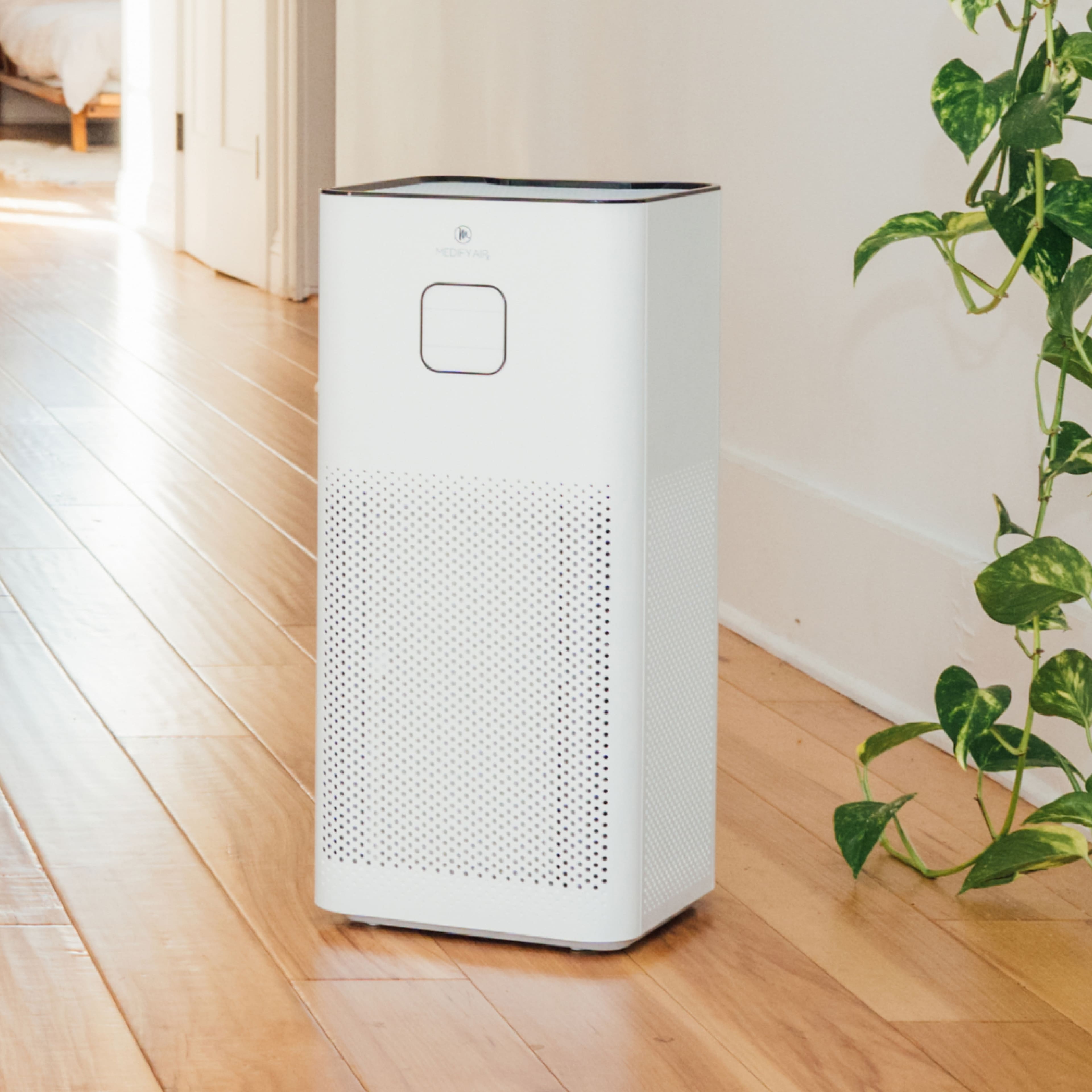 Alt View 13. Medify Air - Medify MA-50 1320 Sq. Ft. Portable Air Purifier with True HEPA H13 Filter - White.