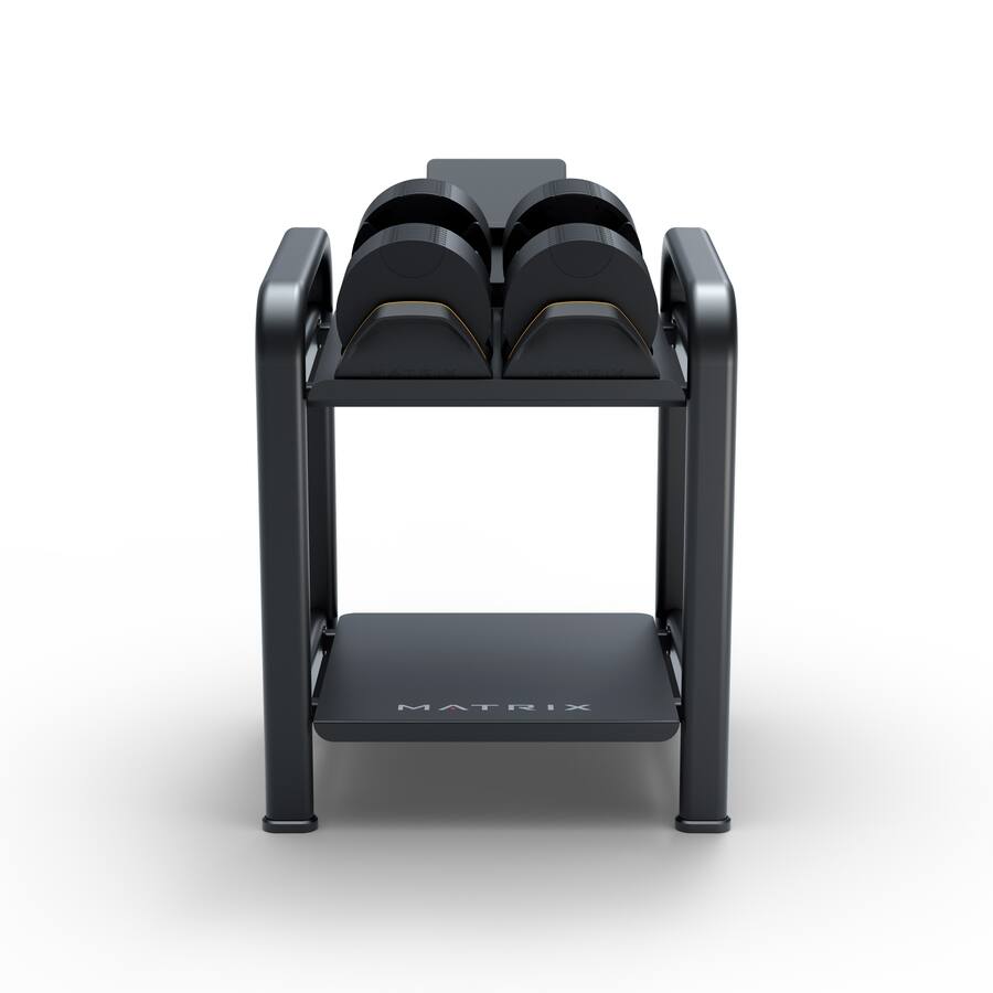 Matrix Dumbbell Storage Rack Black DBSR - Best Buy