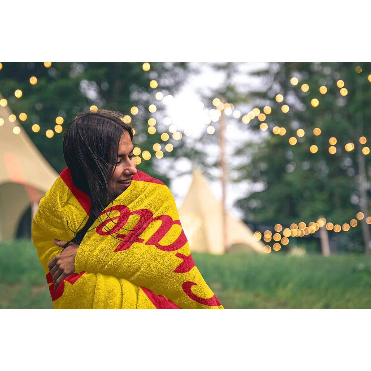 Alt View 1. Pegasus - Pittsburg State Gorillas 50" x 60" Endzone Ultra Soft Throw Blanket - Multicolor.