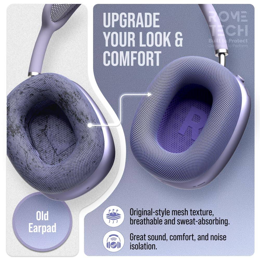 UPGRADE YOUR LOOK & COMFORT

ROME TECH Built to Protect

Old Earpad

Original-style mesh texture, breathable and sweat-absorbing. Great sound, comfort, and noise isolation.