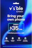Visible - Visible+ $35/mo Plan + eSIM/pSIM Kit - Unlimited 5G data included - Blue