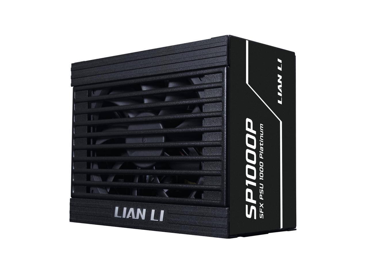 Lian Li SP1000P.B 1000W SFX PSU Platinum, ATX 3.1, PCIE 5.1, Low
