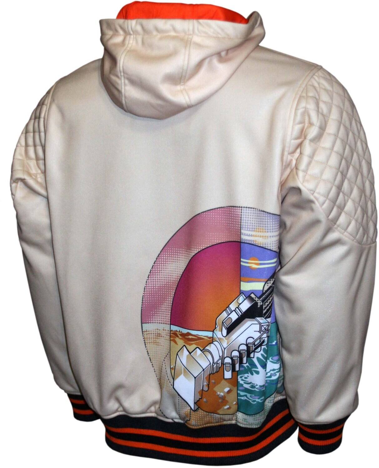 Alt View 1. PopMarket - Pink Floyd - Pink Floyd - Wish You Were Here - Double Knit Hoodie Jacket - 3XL Tan M2431PFA6   - APPAREL - Multicolor.