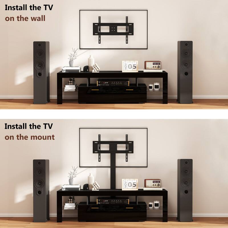 Install the TV on the wall NOV 05
Install the TV on the mount NOV 05