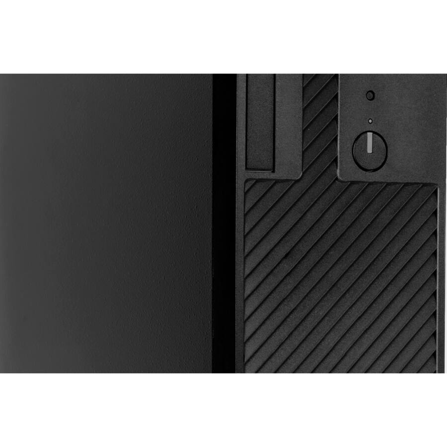 Alt View 4. In Win - In Win Computer Case - Desktop - Black - 300 W - Power Supply Installed - Micro ATX Motherboard Supported - Black.