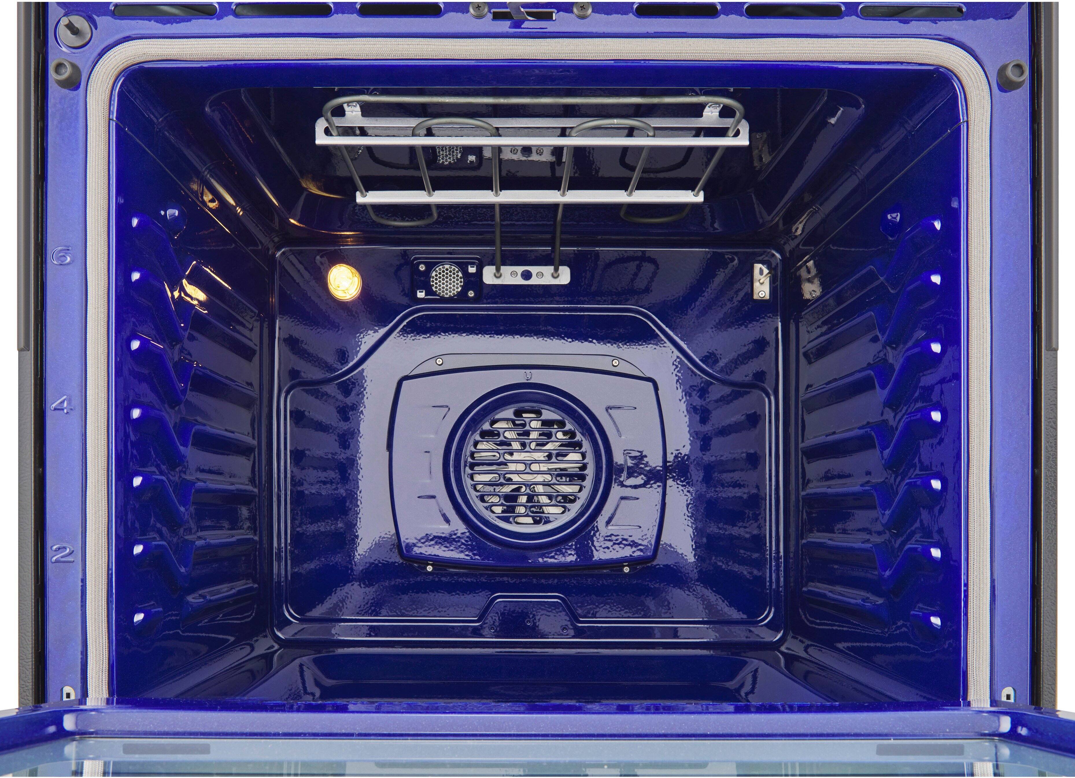 Alt View 15. LG - 6.3 Cu. Ft. Slide-In Electric True Convection Range with InstaView and 2 UltraHeat Elements - PrintProof Stainless Steel.