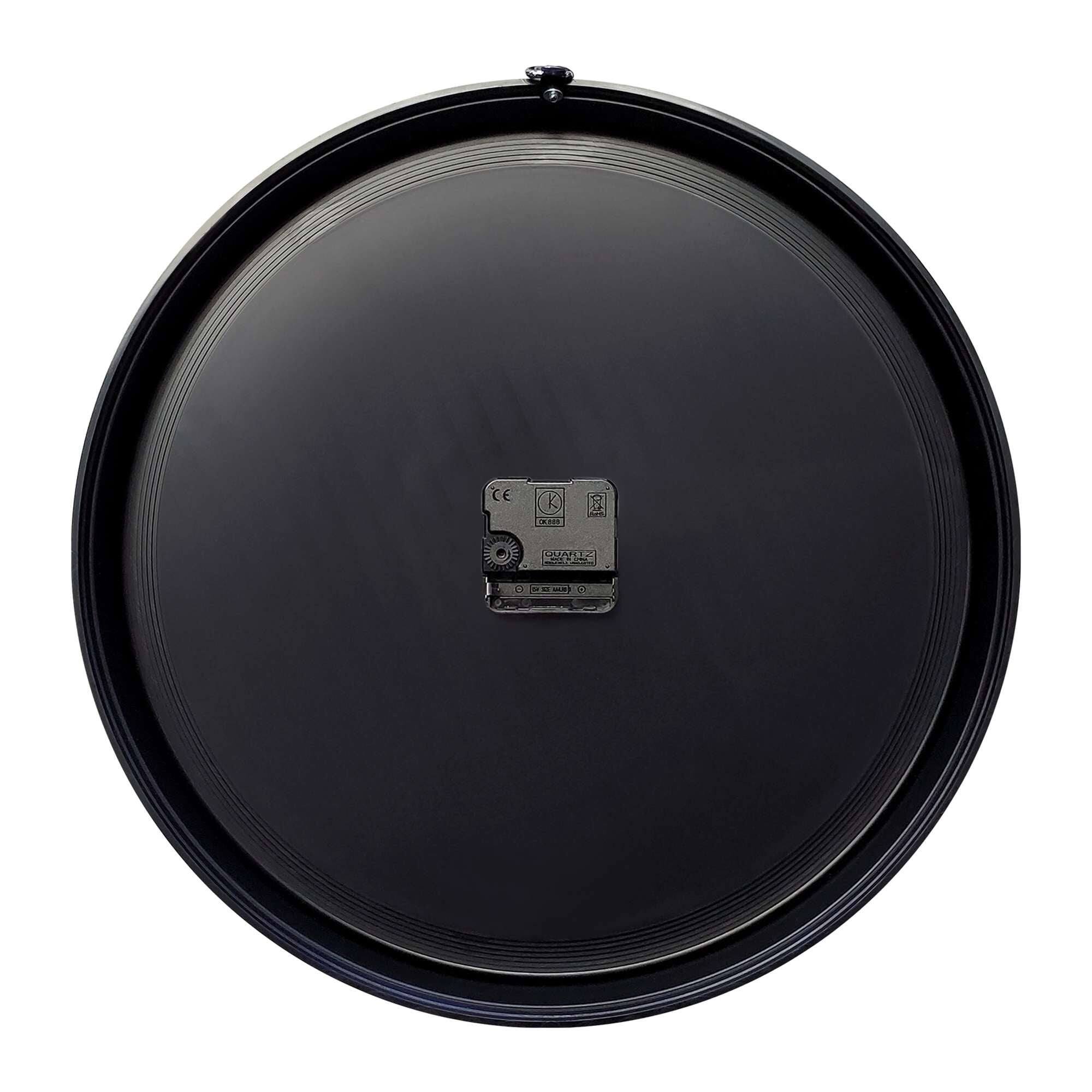 Alt View 3. The Fan-Brand - Portland Timbers 15" Ribbed Frame Soccer Ball Wall Clock - Multicolor.