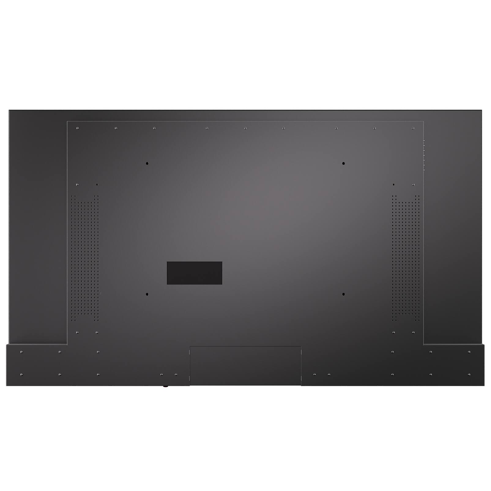Back. Sylvox - 75" Cinema Series Helio QLED 4K 2000Nit 120Hz IP56 Waterproof Smart Google Full Sun Outdoor TV - Space Gray.