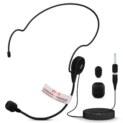 CARDIOID PYLE CONDENSER HEADSET
PYLE
CARDIOID MICROPHONE HEADSET
CONDENSER